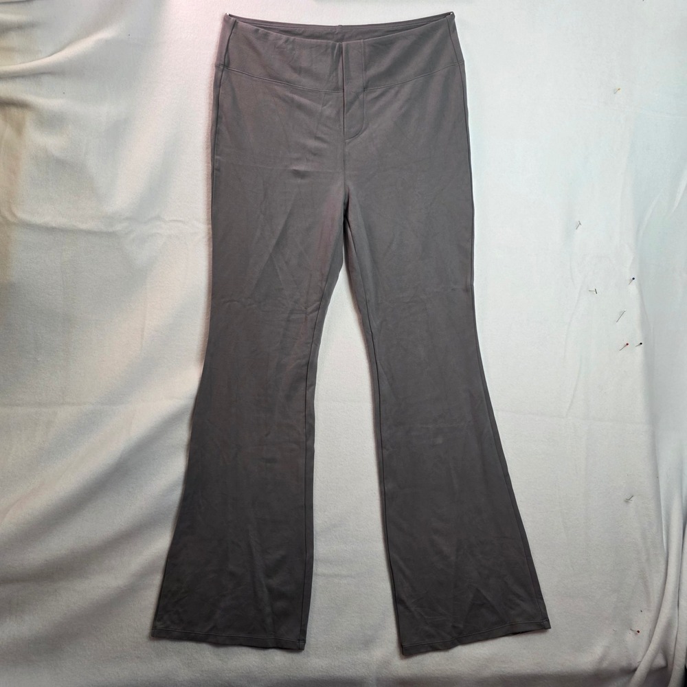 Halara Work It High Waisted‎ Flare Casual Pants Gray XL Regular 849180
